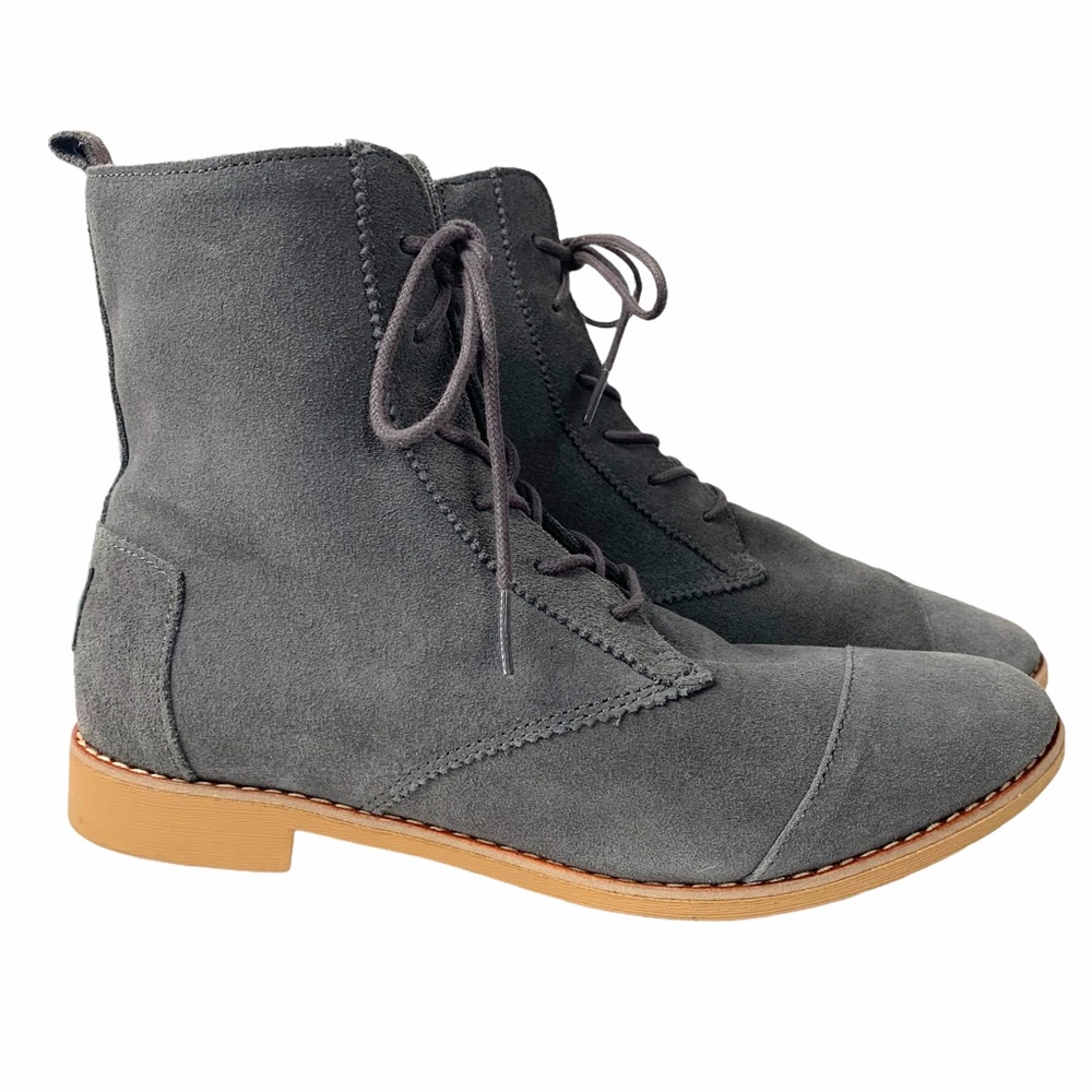 TOMS Classics Boot Ankle-High Suede Boots 9.5